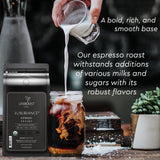 Lifeboost Espresso Ground Coffee - Non-GMO Low Acid Single Origin USDA Organic Espresso Coffee - Third Party Tested For Mycotoxins & Pesticides