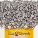 Milk Chocolate Drops 1 Pound Individually Wrapped Candy Gluten-Free in a Resealable Bulk King of Sweets Bag