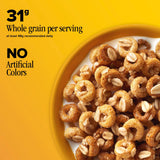 Cheerios Oat Crunch Oats 'N Honey Breakfast Cereal, Made with Whole Grain, Large Size, 18.2 oz