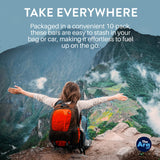 THEARG THE ARG | Snack Pack x10 Bananas | Snacks Bars Natural Protein Bars - Healthy Snacks for Adults Groceries Food
