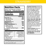 Eggo Stuffed Pancake Bites, Frozen Breakfast, All Day Kids Snacks, Strawberry, 10.15oz Box (18 Pancake Bites)