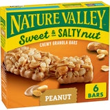 Nature Valley Sweet and Salty Nut Granola Bars, Peanut, 6 Bars, 7.2 oz