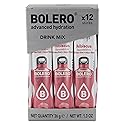 Bolero- Sugar Free Drink Mix Packets Hibiscus Fruit Flavors | Powdered Flavored Water Packets | 36 Singles Sticks On The Go Packets