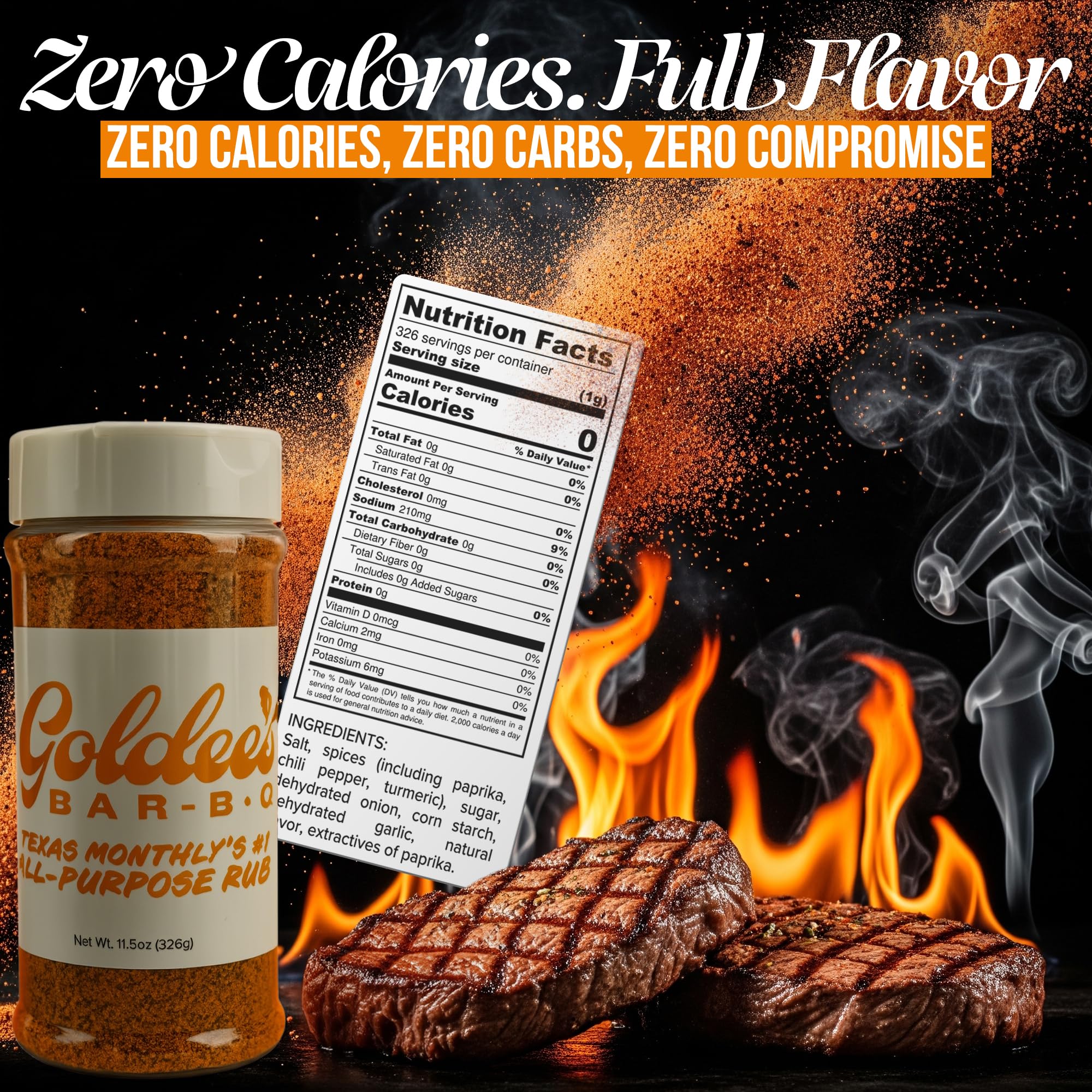 Goldee's Bar-B-Q All Purpose Seasoning Rub