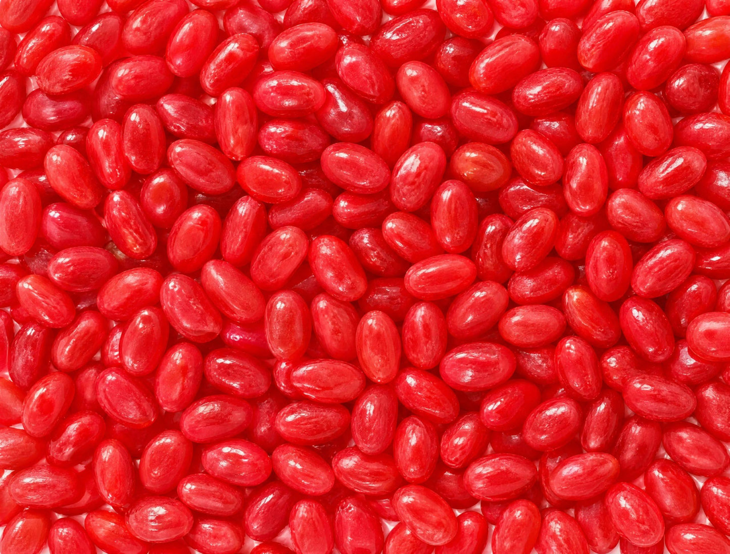 Jumbo Cinnamon Jelly Beans 2 lbs - Spicy Sweet Flavor, Large Gourmet Jellybeans, Chewy Bulk, Bright Red for Buffets, Candy Dish, Baking, Holidays