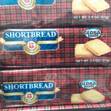 Shortbread Cookies - 4 Individual packs per box - 2 Packs - 8 Total. Great as a Holiday snack, perfect for dunking in milk or give to Santa!!