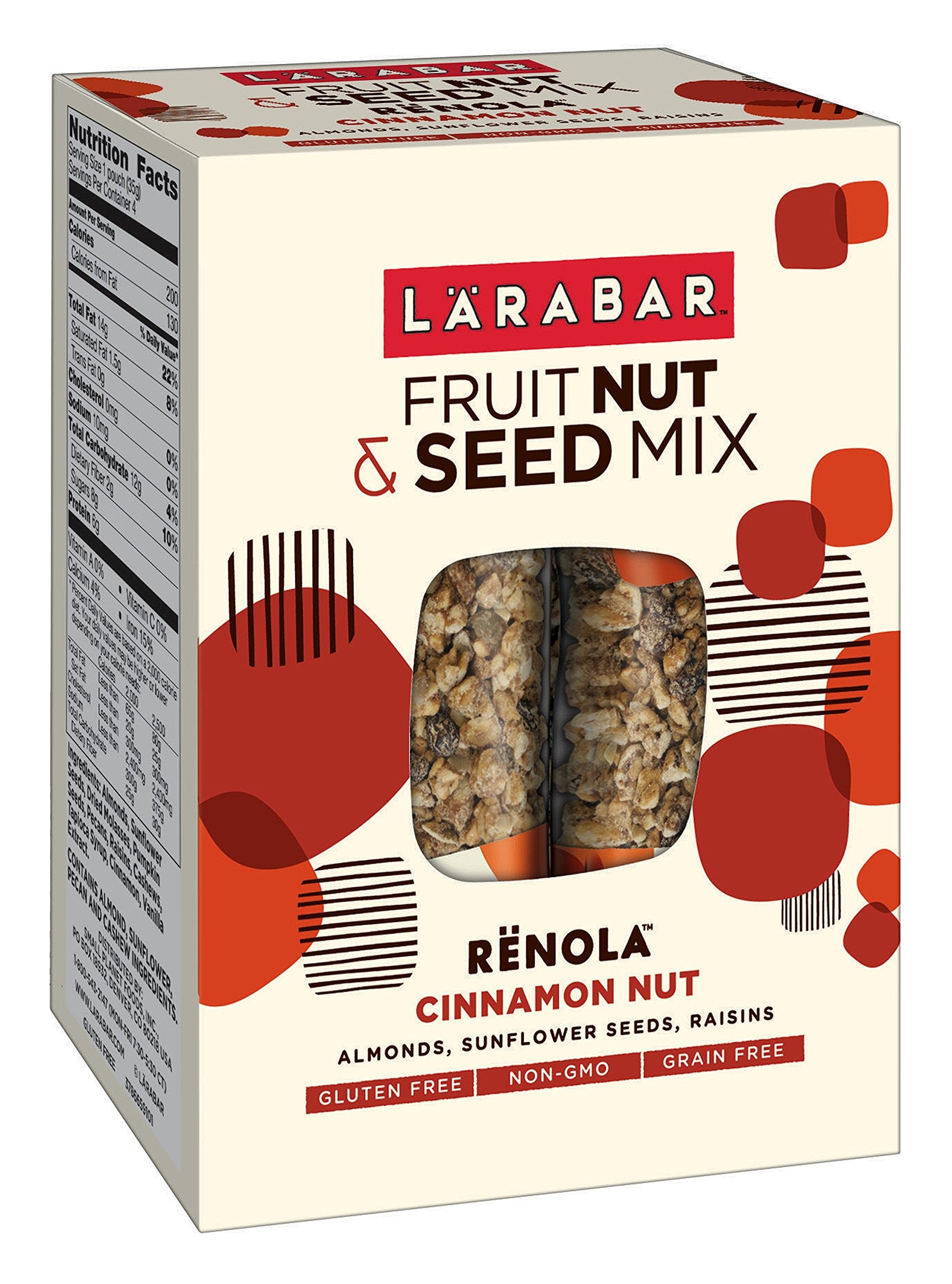 Larabar Renola Cinnamon Nut Grain-Free Granola Pouches, 5 Ounce