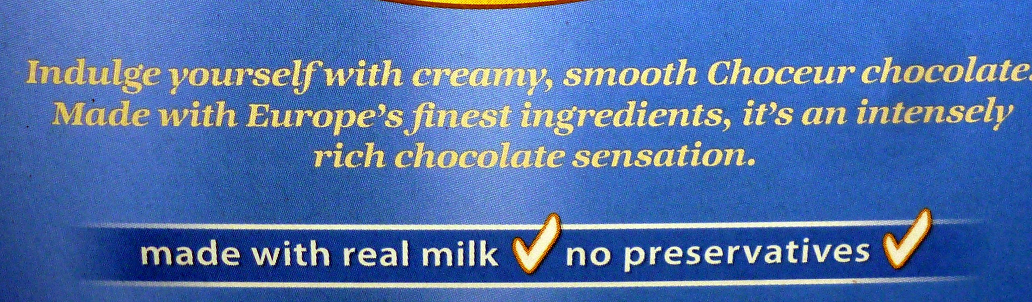 Choceur Milk Chocolate "Milk Creme" Bars Made in Germany, 7.05 Ounce (3 Pack)