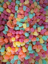 Sour Drops Chews Candy Snack Vegan Sour Gummies in Assorted Flavor Vegan Gluten Free (1 lb)