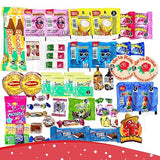 Mexican Candy Variety Pack (50 Count) Non-Spicy, Dulces Mexicanos, Mexican Snacks, with Obleas, Bubulubu, Vero Candy, Mazapan, by Sabores de Mexico
