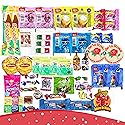 Mexican Candy Variety Pack (50 Count) Non-Spicy, Dulces Mexicanos, Mexican Snacks, with Obleas, Bubulubu, Vero Candy, Mazapan, by Sabores de Mexico