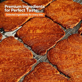 Korean Flat Croissant Snack - Crispy & Buttery Caramel Dessert Bites, Individually Wrapped, Perfect for Holiday Parties & Shareable Treats, 3.81 oz