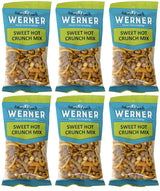 Werner Snacks Sweet Hot Crunch Mix - Spicy Sweet Snack Mix Value Size 5 Ounces (Pack of 6)