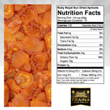 Traina Home Grown California Sun Dried Ruby Royal Apricots - Healthy, No Sugar Added, Non GMO, Gluten Free, Kosher Certified, Vegan, Value Size (20