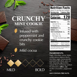 Lindt EXCELLENCE Crunchy Mint Cookie Dark Chocolate Candy Bar, Dark Chocolate with Mint Cookie Pieces, 3.5 oz. Bar
