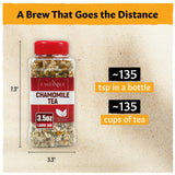 Eastanbul Chamomile Flowers Loose Dried, 3.5oz, Dried Chamomile Tea Loose Leaf, Flor de Manzanilla, Caffeine-Free Camomile Tea, Camomille Herb, Full