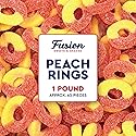 Peach Rings Gummy Candy 1 lb - Soft Chewy Texture Classic Sweet & Sour Gummies Bulk Bag, Nostalgic Juicy Peach Rings Bulk For Snacking, Party Treats