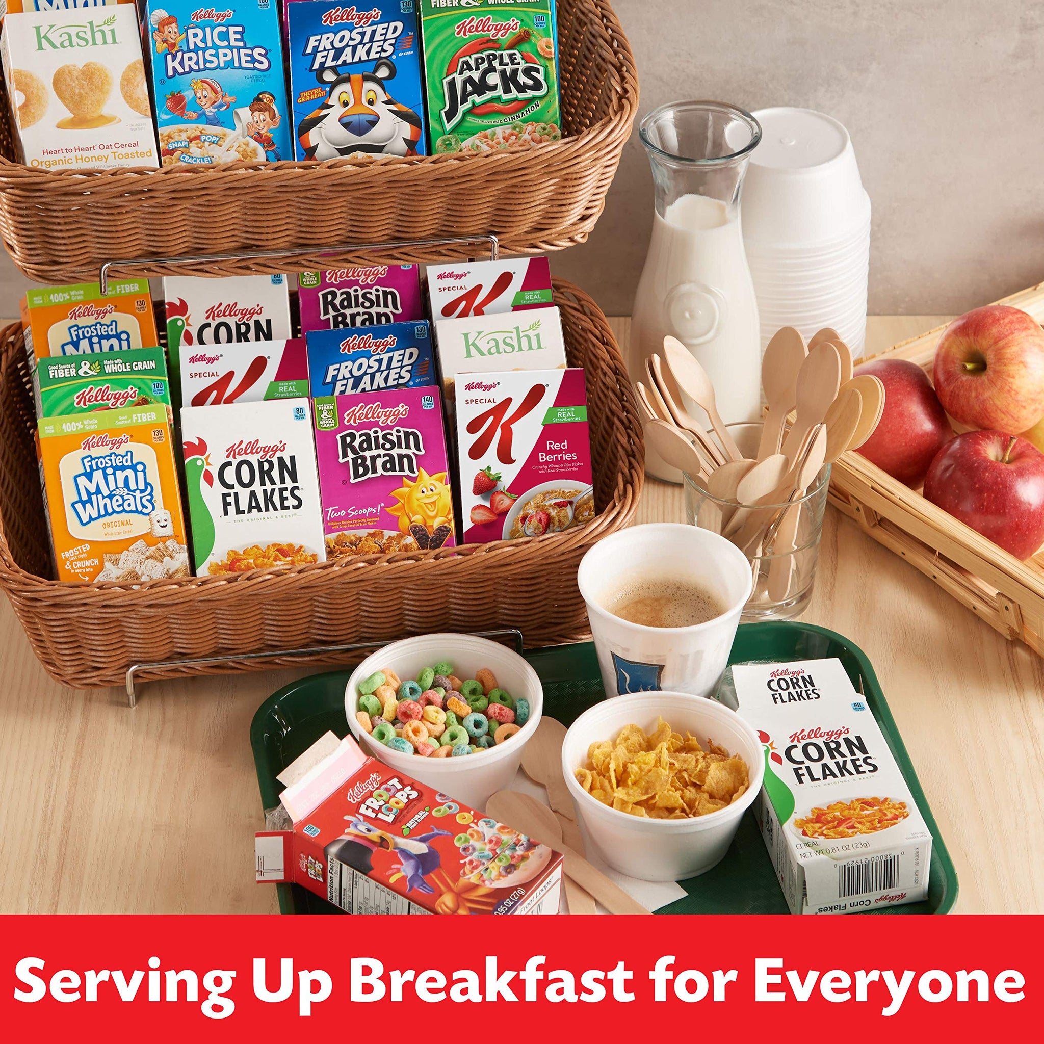 Kellogg's Total Assortments, Breakfast Cereal, Variety Pack, (72 Count)