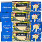 Tuscanini Authentic Italian Fettuccine Pasta Noodles 16oz (4 Pack) Made with Premium Durum Wheat