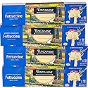 Tuscanini Authentic Italian Fettuccine Pasta Noodles 16oz (4 Pack) Made with Premium Durum Wheat