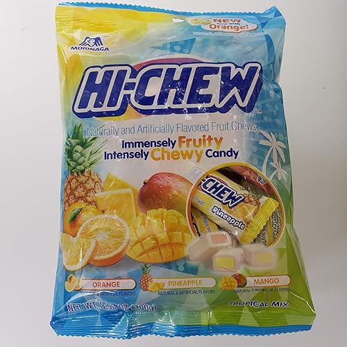 HI CHEW TROPICAL MIX CHEWY CANDY 3.53OZ