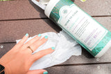 DERMAGLOVE Thyme To Clean - Skin-Safe Compostable Surface Cleaning Wipes | infused with Thyme and Vitamin A,C,E - 75 Count (Pack of 1)