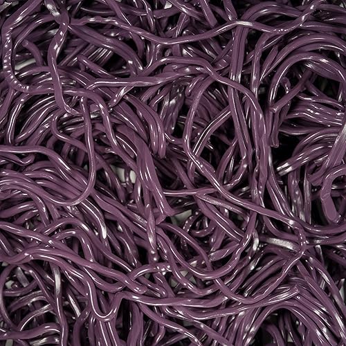 Smarty Stop Licorice Laces Gummy Candy (Grape, 2 Pound (Pack of 1))