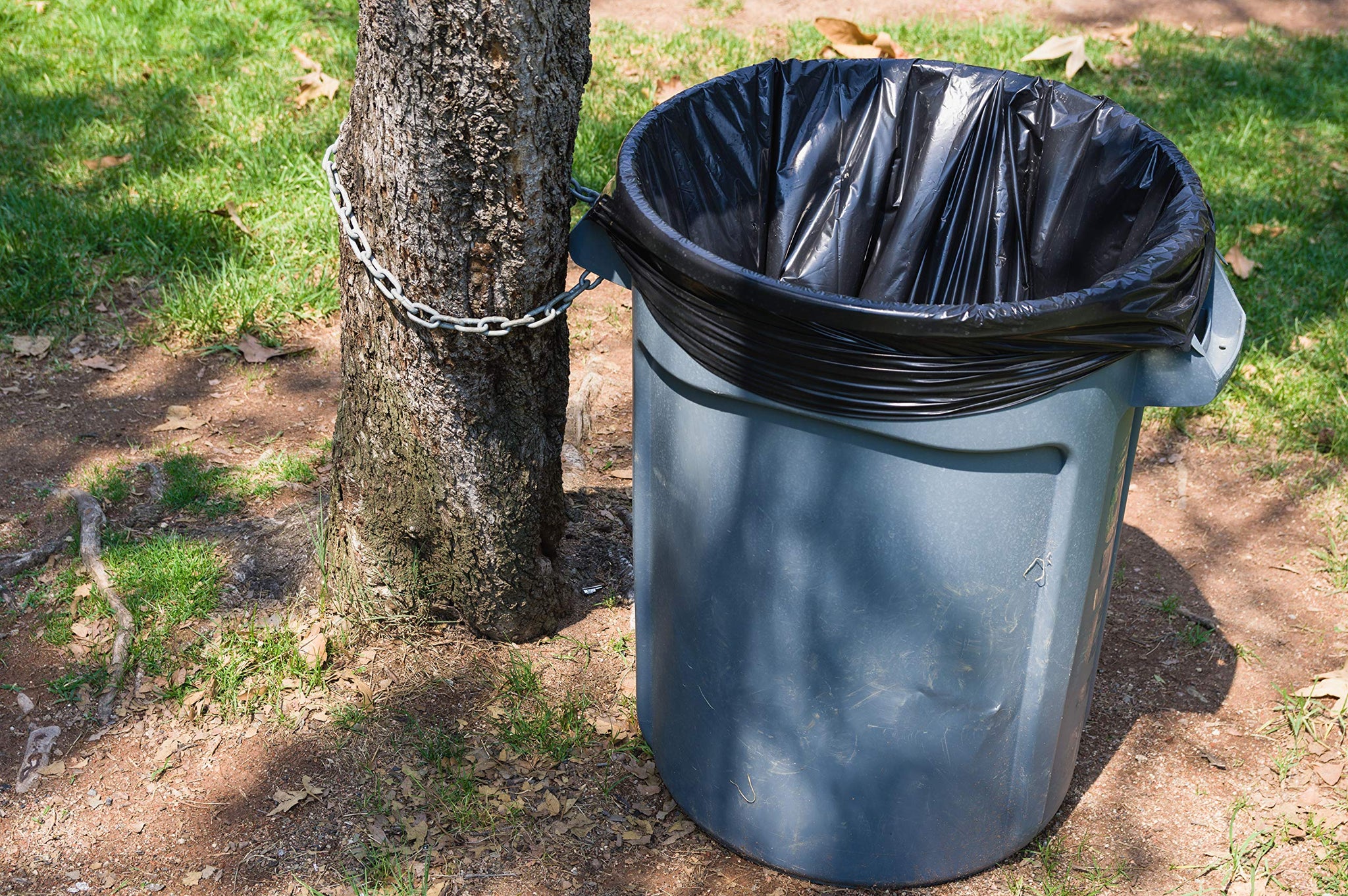 Aluf Plastics Heavy Duty 55 Gallon Trash Bags - (Value 50 Pack) - 1.5 MIL equivalent Industrial Strength Plastic 35" x 55" for 50-55 Gal Cans -Fits