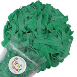 Variety Color Sour Gummy Belts (Green Apple, 1 LB)