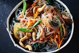 SUNGIVEN Sweet Potato Glass Noodles, Japchae, Korean Vermicelli Pasta, Fat-free and Gluten-free, 100% Sweet Potato Starch, No Additive, No Alum