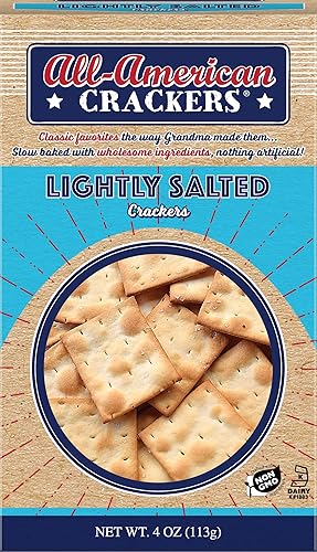 Partners All-American Crackers, Lightly Salted, 4 Ounce (Pack of 6)