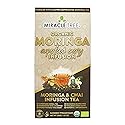 Miracle Tree's Energizing Moringa Infusion - Chai | Super Caffeinated Blend | Healthy Coffee Alternative, Perfect for Focus | Organic Certified
