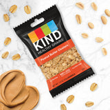 KIND Grab and Go Granola, Peanut Butter, Healthy Snacks, Gluten Free, Whole Grains and Oats, 7g Protein, 20 Count