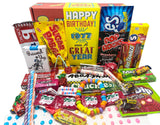 RETRO CANDY YUM ~ 1977 49th Birthday Gift Box Nostalgic Candy Mix from Childhood for 49 Year Old Man or Woman Born 1977 Jr
