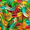 Gummy Worms | 1-Pound Bag | Dye Free Candy | Assorted Fruit Gummies | Classic Gummy Candy for Snacking, Buffets, Gifting, Party Favors, and Goodie