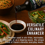 Pacific Island Soy Sauce, American, Fat-Free, Gluten-Free, No Sugars, Certified Non-GMO, No Carbs, MSG-Free, No Corn Starch, No Corn Syrup, Naturally
