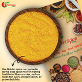 NY Spice Shop Indonesian Rendang Masala Seasoning - 1 Pound Yellow Curry Powder - Ground Curry Powder Perfect for Curry Seasoning Paste & Curry Sauce