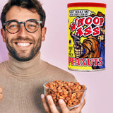 Whoop Habanero Pepper Peanuts - 6 Oz. - Premium Gourmet Spicy Hot Peanuts - Perfect Hot and Spicy Peanuts - Try if you Dare!