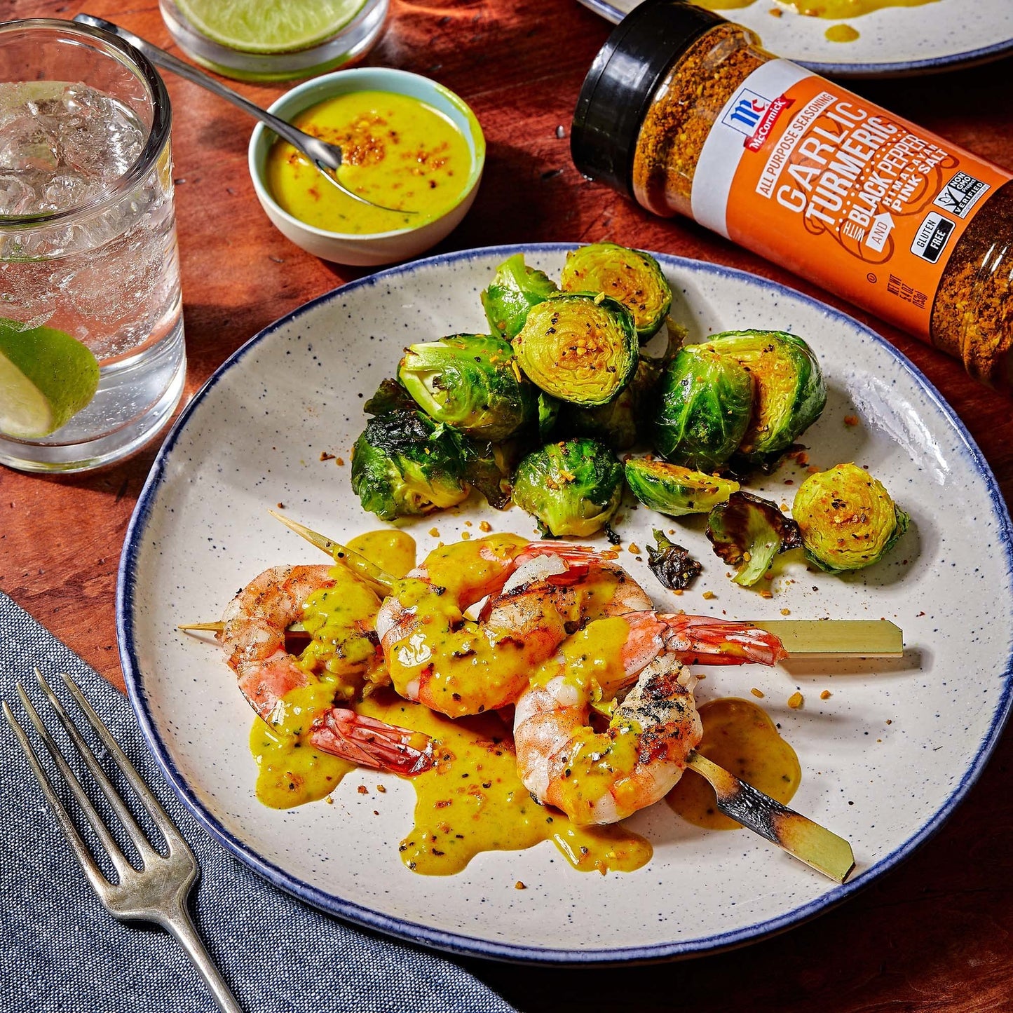 McCormick Garlic Turmeric with Black Pepper and Himalayan Pink Salt All Purpose Seasoning, 5.4 oz