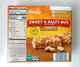 Millville Sweet & Salty Nut Granola Bars Peanut Flavor 6 bars - 2 PACK