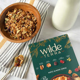 Wilde Terra Maple Almond Cereal with High Fiber, 15 OZ