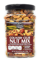 Savanna Orchards Country Club Nut Mix 36OZ (2.25LBS)