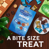 Ghirardelli Minis Chocolate Assortment, 10.8 Oz Bag, Premium Individually Wrapped Mini Chocolate Squares