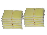 Elite All Purpose Cleaning Pad, 24 Pads (Bulk), Non Scratch, Dish Sponge, Scrubber, Sponges for Kitchen and Household Use, Made in USA