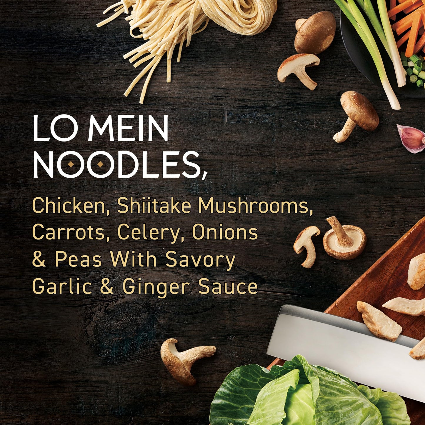 P.F. Chang's Home Menu Chicken Lo Mein Noodle Bowl, Frozen Meal, 11 OZ
