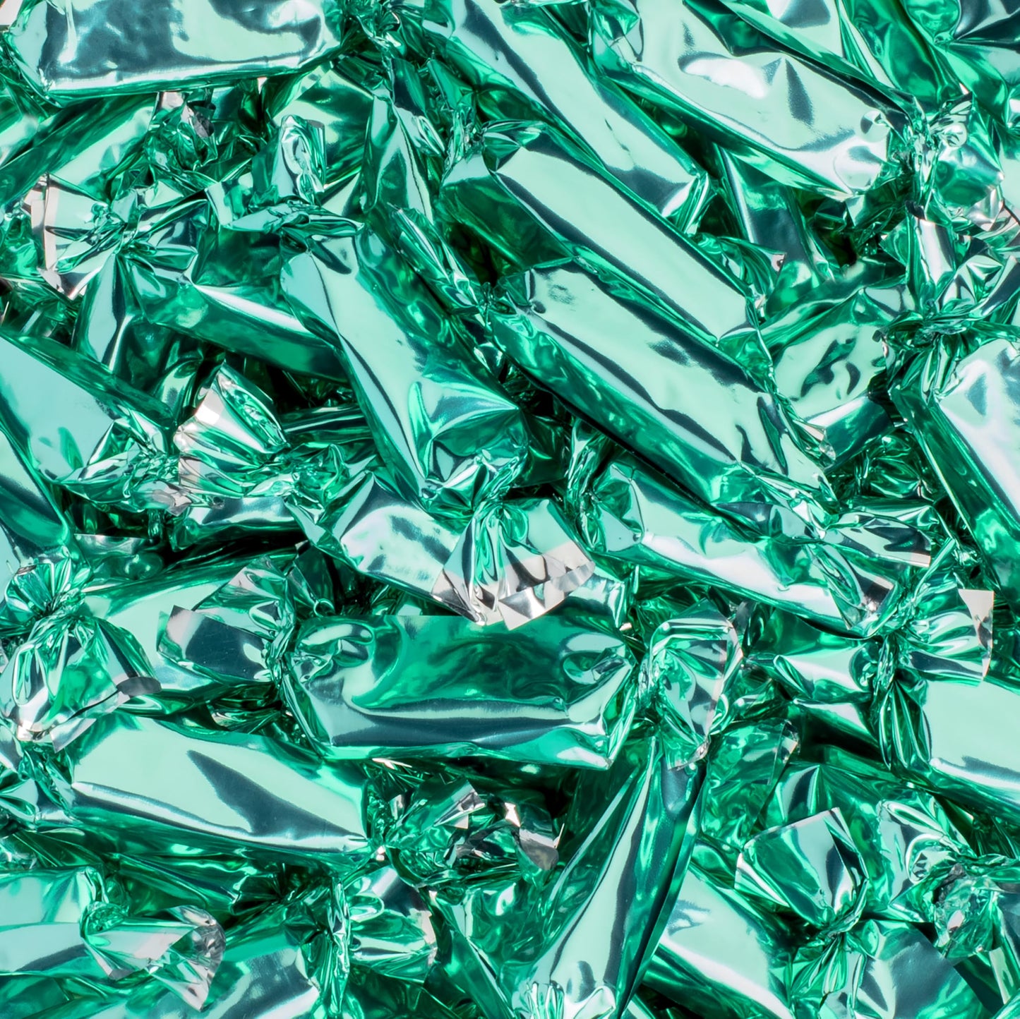 Candy Envy - Individually Wrapped Caramels - Turquoise Wrapper - 2 Pound Bulk Turquoise Candy