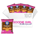 Goodie Girl Mini Brown Sugar Cookies, Gluten Free Cookies for Kids, 100 Calorie Snack Packs - Peanut Free, Individually Wrapped - Bite Size Lunchbox