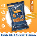 Osem Gratify Gluten Free Everything Thins - Gratify Gluten Free Pretzel Crisps, GF Party Snack Bags, Thins with Onion & Garlic Seasoning - 10.5 oz Bag