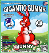 The Gummy Bear Guy (TM) | Gigantic Gummy Bunny (TM) (Blue Raspberry)