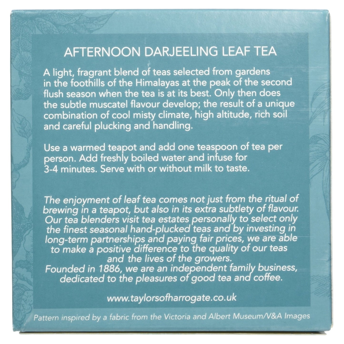 Taylors of Harrogate - Afternoon Darjeeling Tea - Loose Leaf - 4.4oz